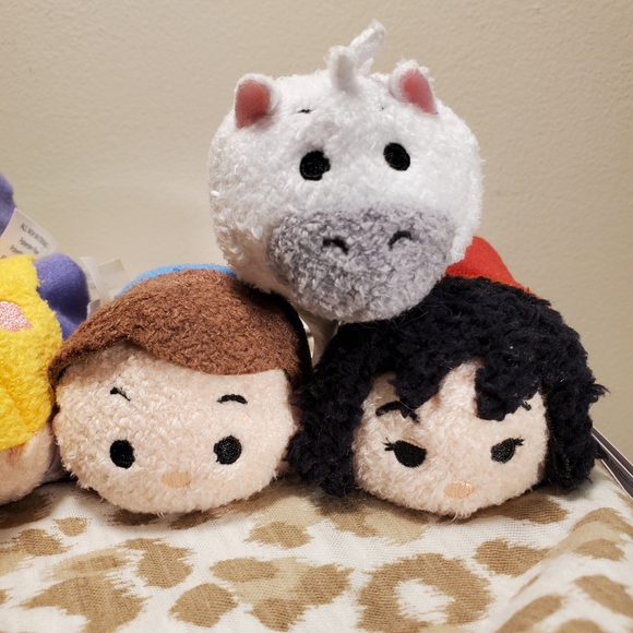 Tangled Tsum Tsum Set of 6 - Picture 2 of 4
